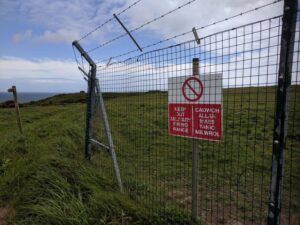 Military range, Manorbier