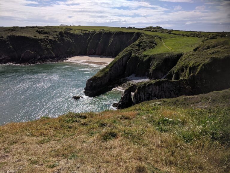 Pembrokeshire beaches - Skrinkle Beach