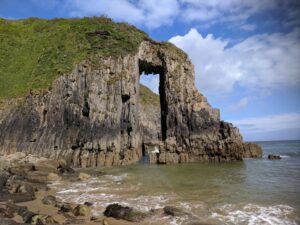 Pembrokeshire beaches Church Door Cove
