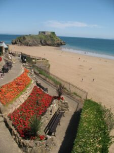 Tenby town beach - Pembrokeshire beaches