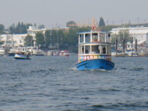 Boat to Glanville Island