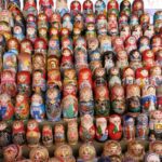Russian Dolls at Vernissage Market