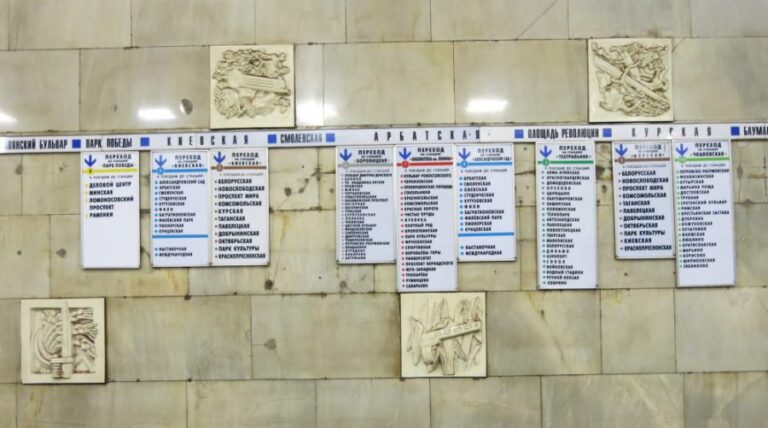 Moscow Metro map