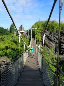 Rope walkwayDisneyland Paris