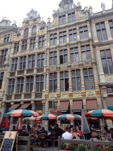 Grand Square - Starbucks, Brussels family road trip
