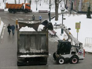 Snow truck, Moscow