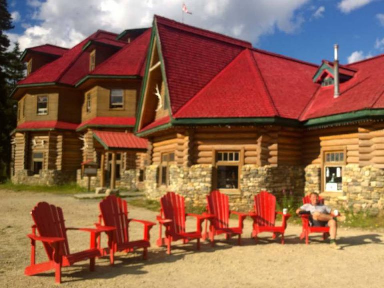 Num Ti Jah Lodge, Bow lake, Canadian Rockies