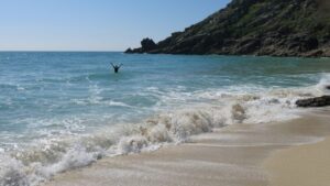 Porthcurno Beach, Cornwall