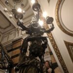 Theatre lamp, Novello Theatre, London, Budget travel