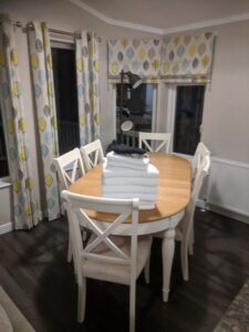 Croyde Bay lodge - dining room