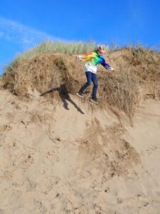 Croyde Bay beach - sand dunes