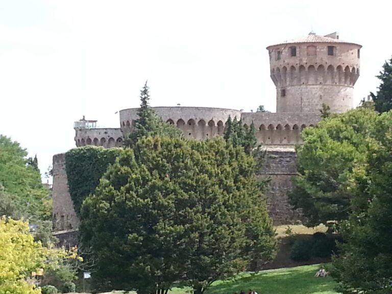 Walled city of Voltera, Tuscany, Italy