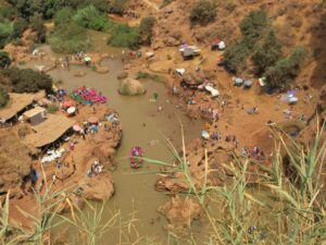 Ouzoud, Morocco with kids