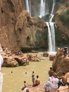 Ouzoud, Morocco with kids