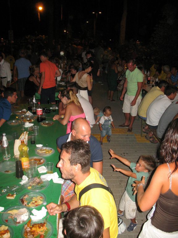 party people, Italian camping