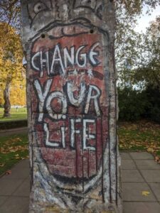 London - Berlin Wall guns at the Imperial War museum