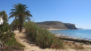 Beach at Praia de la Luz, near Lagos