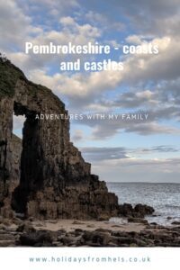 Pembrokeshire beaches and castles, travel tales