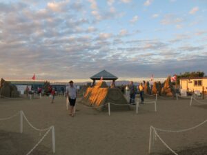Parksville beach sand castle competition, things to do in Parksville