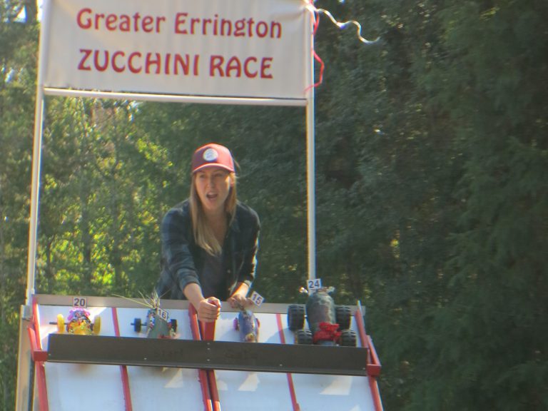 Zucchini race, Errington Hi Neighbor Day, things to do in Parksville