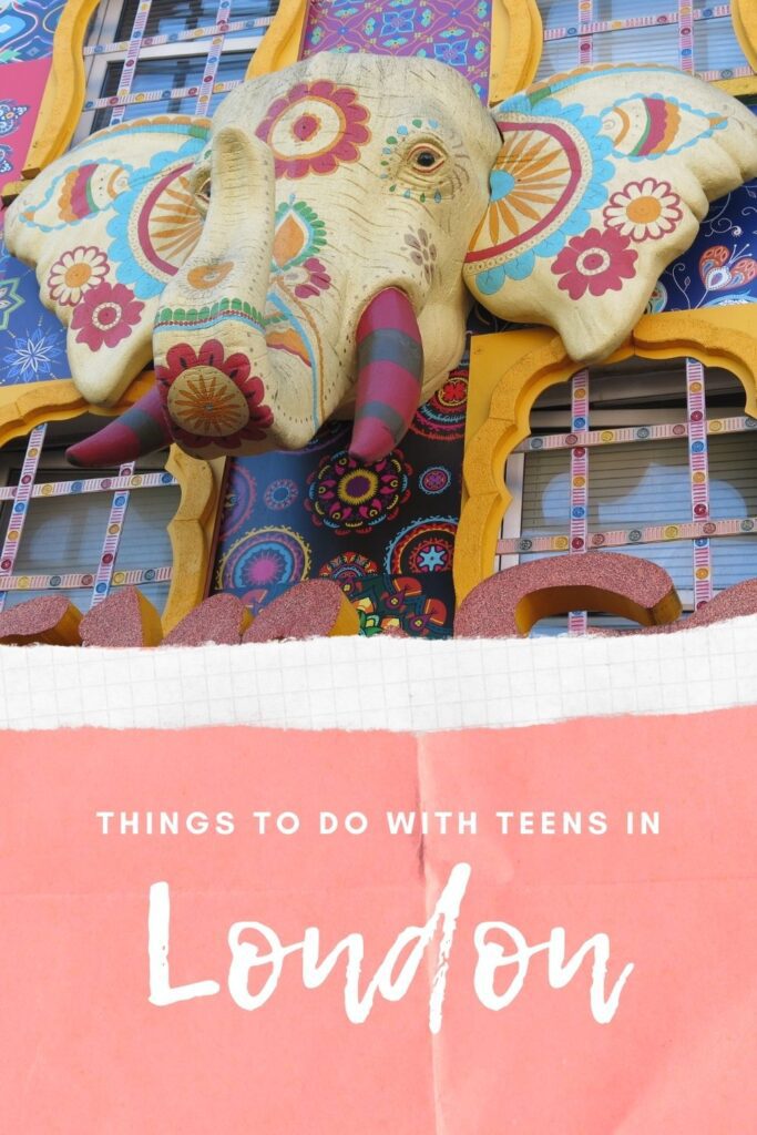 Camden Market elephant art,A Things to do in London with teens