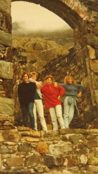 Miners track 1986, Snowdon hike