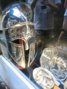 Knight's helmet, Glastonbury
