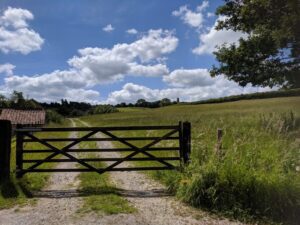 Path to Glastonbury Tor