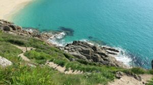 Porthcurno beach, Cornwall