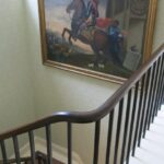 Stairway, Holdsworthy Manor House, group accommodation Devon