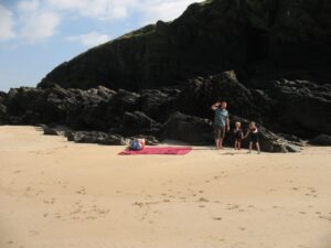 Mawgan Porth Beach