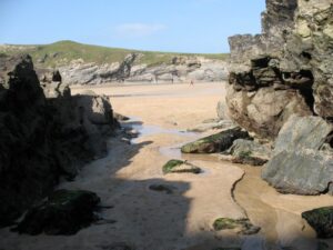 Mawgan Porth Beach