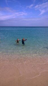 Porthcurno beach, Cornwall