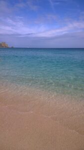 Porthcurno beach, Cornwall