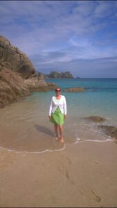 Porthcurno beach, Cornwall