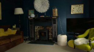 Living room, Mumbles, Swansea, Group Accommodation