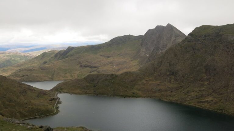 Views from Pyg track, Snowdon hike