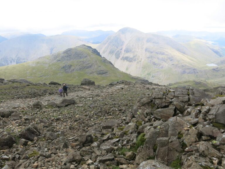 Edgy Scafell Pike hike with kids - 10 top tips 28 Scafell Pike summit