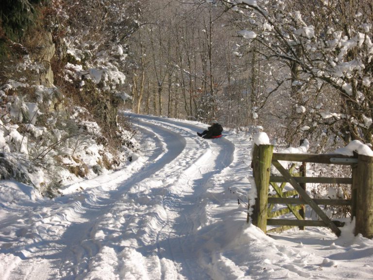Abbeycwmhir in the snow, Wales
