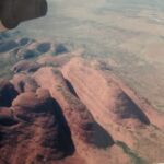 Outback Australia from balloon
