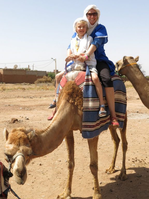 Camel ride, Morocco photography