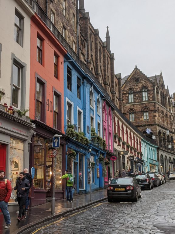 Edinburgh street, Old Town