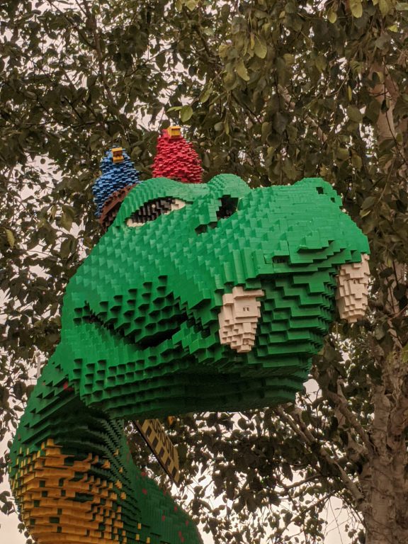 Lego Dinosaur Legoland, Windsor with kids