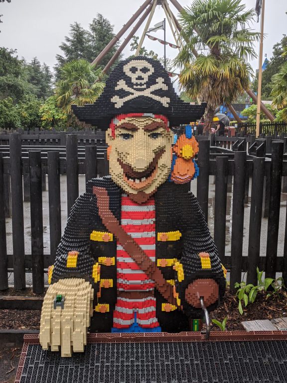 Lego pirate Legoland, Windsor with kids