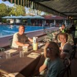 Pool restaurant, Venice with kids