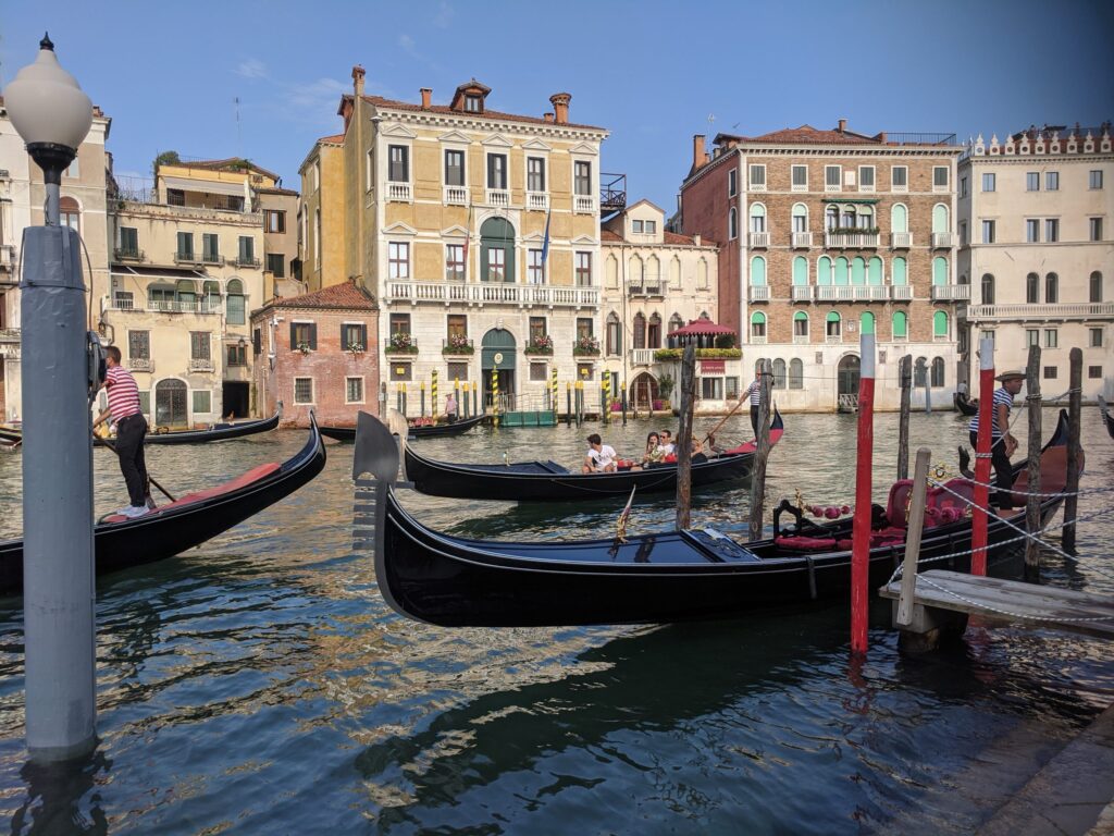 The Grand Canal, Venice with kids