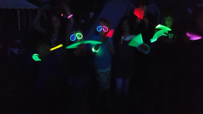 Glowsticks, gift ideas for campers