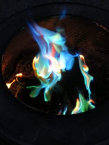 Blue fire, gift ideas for campers
