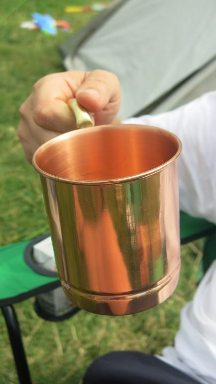 Camping goblet, Camp fire, gift ideas for campers