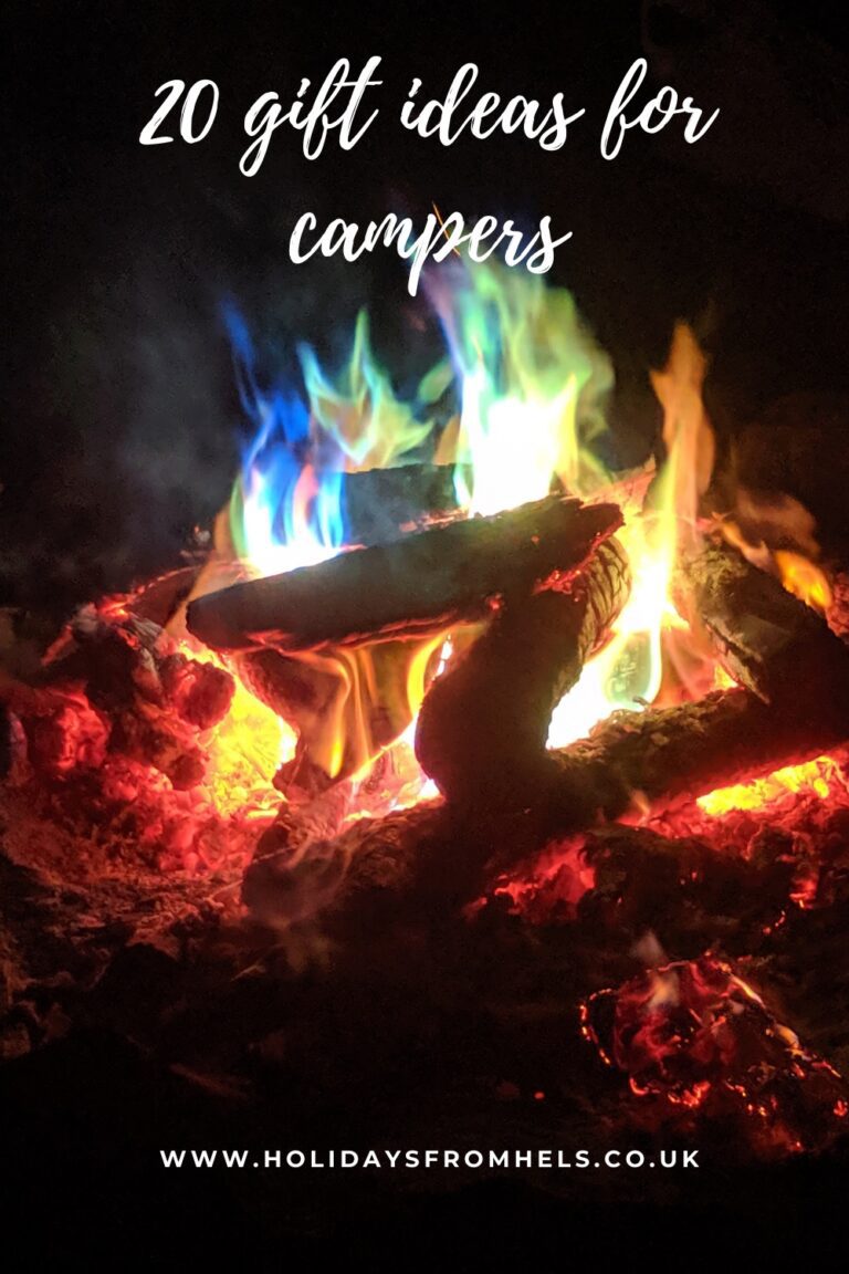Camp fire, gift ideas for campers